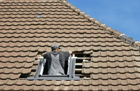 Pose de velux - Cailly